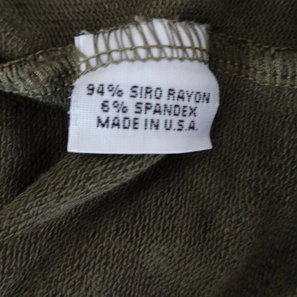 Bryn Walker Tunic Women's Plus Size 1X Green Black Dimitri Houndstooth Flawed - Picture 10 of 11